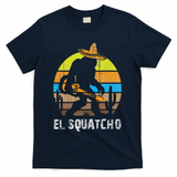 El Squatcho Bigfoot Sasquatch T-Shirt - Navy
