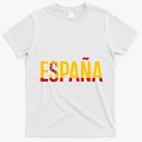 España Spanish Culture Spain Soccer T-Shirt - White