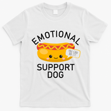 Emotional Support Dog T-Shirt - White