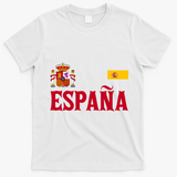 Espana Spain National Heritage Coat Of Arms T-Shirt - White