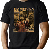 Emmet Otter Newshirtemmet Otters Retro Jug Band Black T-Shirt - Green