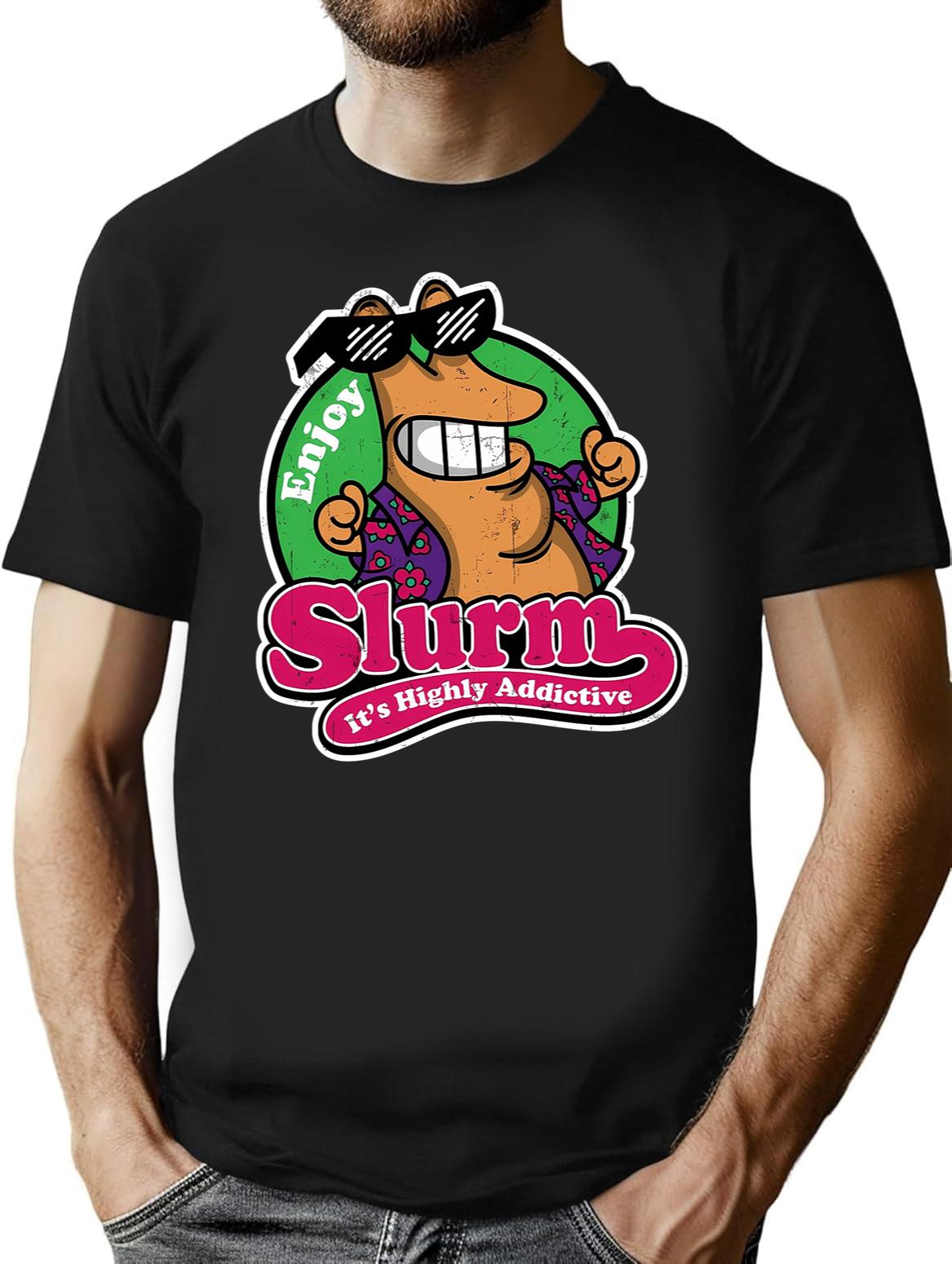 Enjoy Slurm Black T-Shirt - Black