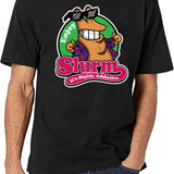 Enjoy Slurm Black T-Shirt - White