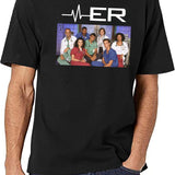 Er Tv Show Black T-Shirt - White
