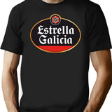 Estrella Galicia for Fans Black T-Shirt - Black