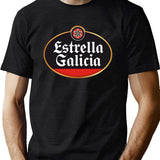 Estrella Galicia for Fans Black T-Shirt - Green