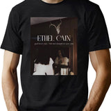 Ethel Cain Black T-Shirt - Green
