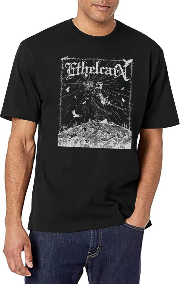 Ethel Cain Vintage Retro Black T-Shirt - White