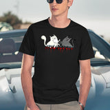 Exploding Kittens Black T-Shirt - Navy