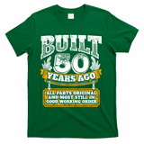 Funny 50th Birthday Gift BDay Gift Saying Age 50 Year Joke T-Shirt - Green