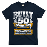 Funny 50th Birthday Gift BDay Gift Saying Age 50 Year Joke T-Shirt - Navy