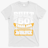 Funny 50th Birthday Gift BDay Gift Saying Age 50 Year Joke T-Shirt - White