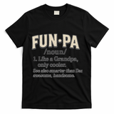 Fun-Pa: A Cool Twist on Grandpa T-Shirt - Black