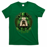 Funny Bulldog Dog St Patricks Day Irish Saint Patrick Day T-Shirt - Irish Green
