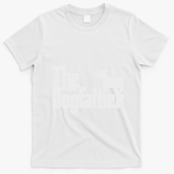 French Bulldog Father Dad The Dogfather T-Shirt - White