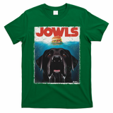 Funny Black Lab Jowls , Labrador Retriever Mom Top, Dad T-Shirt - Irish Green