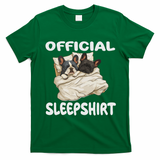 French Bulldog Sleep Pajamas Nightgown T-Shirt - Irish Green