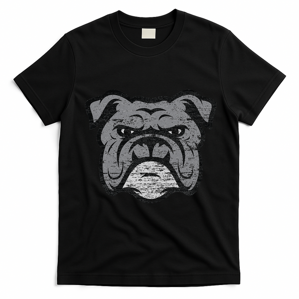 Funny Cool Bulldog Dog Lover Gifts Idea T-Shirt - Black