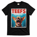 Funny Chihuahua Fs Top, Th Chi Jowls Paws Dog Mom Dad T-Shirt - Black