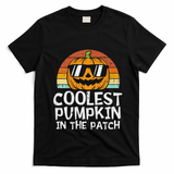 Funny Coolest Pumpkin In The Patch Halloween T-Shirt - Black