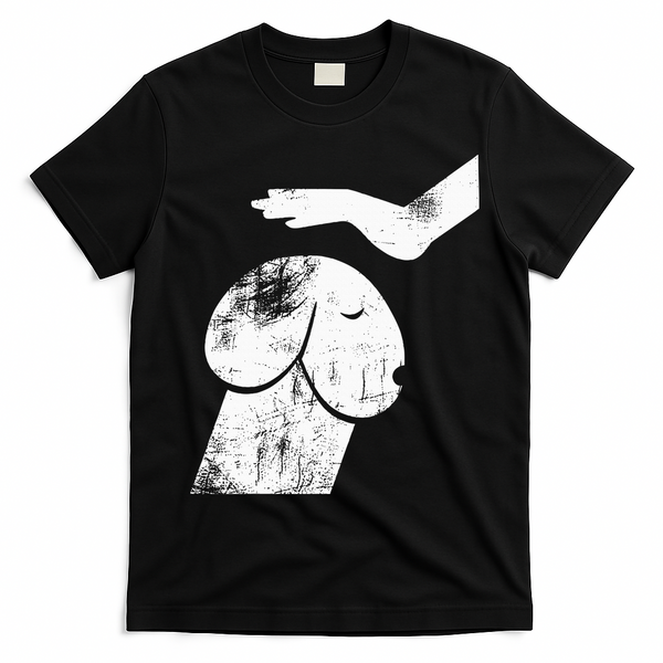 Funny Dog Dirty Mind Retro Vintage Humor Gift T-Shirt - Black