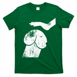 Funny Dog Dirty Mind Retro Vintage Humor Gift T-Shirt - Irish Green