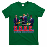 Funny D.O.G.E. (Department Of Government Efficiency) Doge Gift T-Shirt - Irish Green
