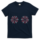 Funny Fourth Of July Fireworks T-Shirt - Navy