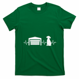 Funny Garage Door Installer Application Day Dog Garage Door T-Shirt - Irish Green