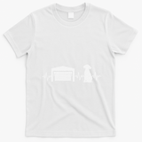 Funny Garage Door Installer Application Day Dog Garage Door T-Shirt - White