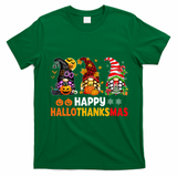 Festive Gnome Decorations for the Holiday Season T-Shirt - Irish Green