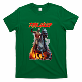 Fatal Gallop Diabolic Fear Black Horror Evil Monster Terror T-Shirt - Green