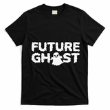Future Ghost Funny Halloween Boo Spooky Trick Or Treat T-Shirt - Black