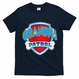 Funny Grandpa Patrol Dog Mom, Dad For Women T-Shirt - Navy Blue