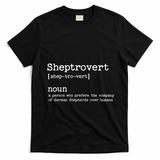 Funny German Shepherd Dog Playful Pet Lover T-Shirt - Black