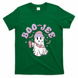 Funny Halloween Boo Jee Ghost T-Shirt - Green
