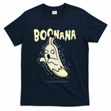 Funny Halloween Boonana Ghost Banana T-Shirt - Navy
