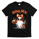 Funny Halloween Boojee Cute Ghost T-Shirt - Black