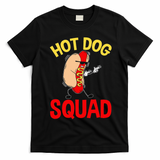 Funny Hot Dog Squad Hot Dog T-Shirt - Black
