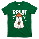 Funny Halloween Ghost Bruh I Mean Boo T-Shirt - Green