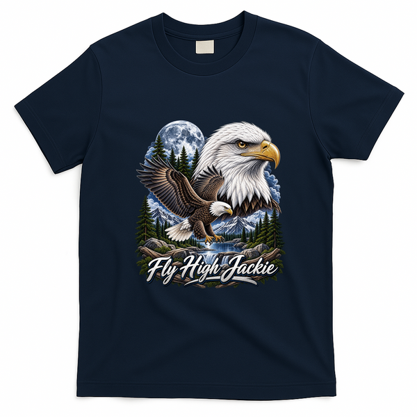 Fly High Jackie T-Shirt - Navy Blue