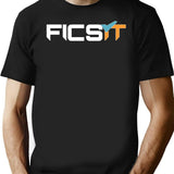 FICSIT Satisfactory Logo Classic Black T-Shirt - Black