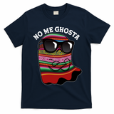 Funny Mexican No Me Ghosta Halloween Ghost T-Shirt - Navy Blue