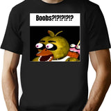 Fnaf Bonnie Balls Meme Black T-Shirt - Black