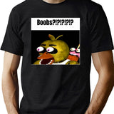 Fnaf Bonnie Balls Meme Black T-Shirt - Green
