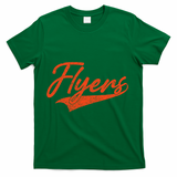 Flyers Retro Sports Fan Vintage T-Shirt - Green