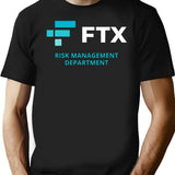 Ftx Risk Management Department Black T-Shirt - Black