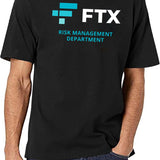 Ftx Risk Management Department Black T-Shirt - White