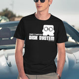 Famicom Disk Black T-Shirt - Navy