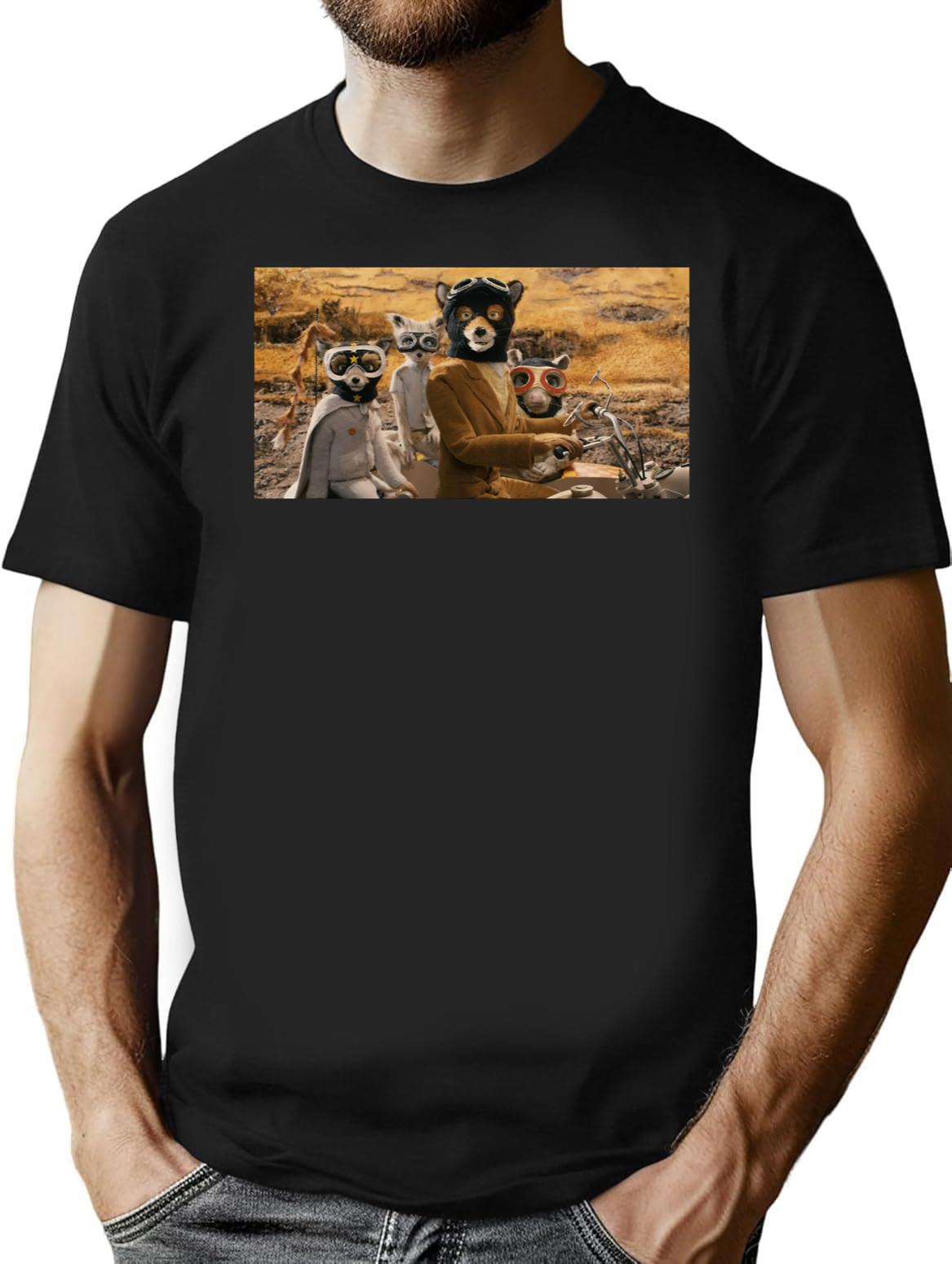 Fantastic Mr Fox Black T-Shirt - Black